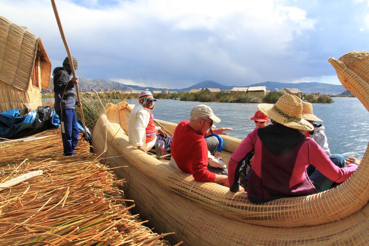 Uros Qhota Uta Lodge Puno Eksteriør billede