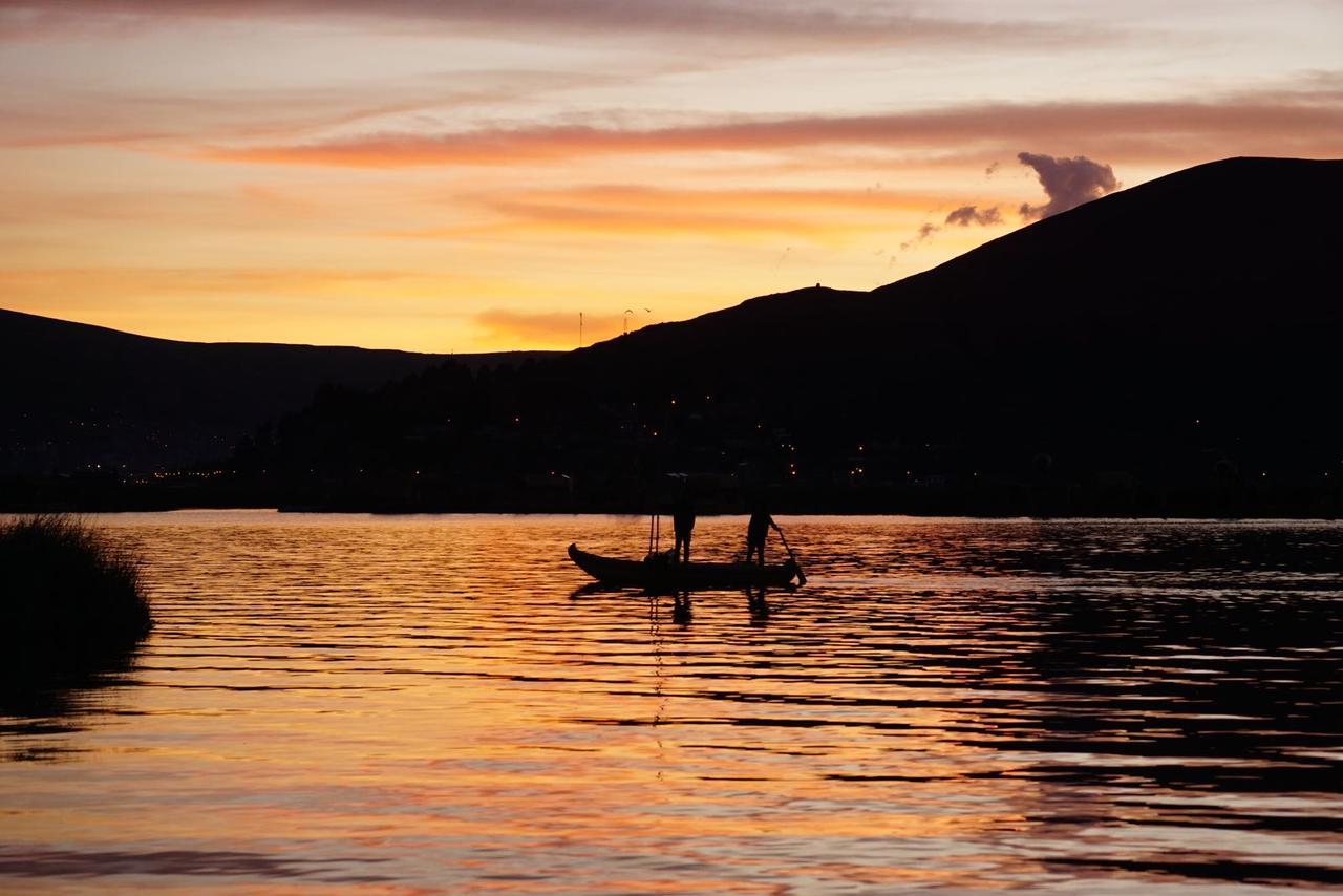 Uros Qhota Uta Lodge Puno Eksteriør billede