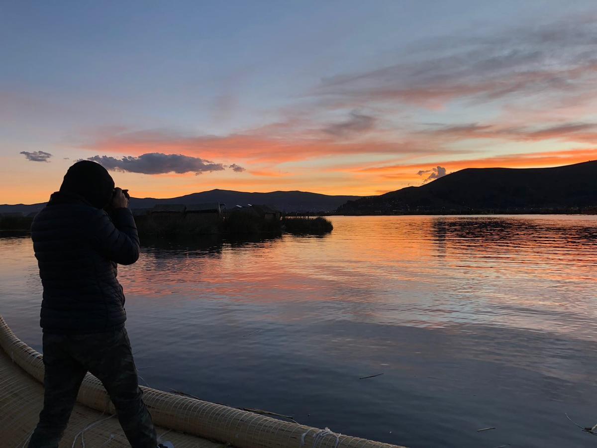 Uros Qhota Uta Lodge Puno Eksteriør billede